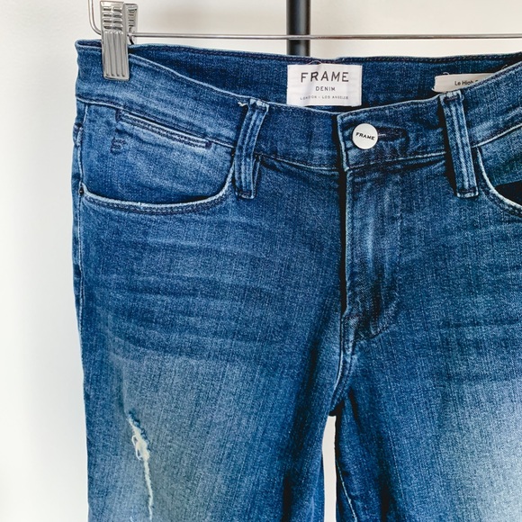 FRAME Denim Le High Skinny Jean in Endell wash - Picture 3 of 5